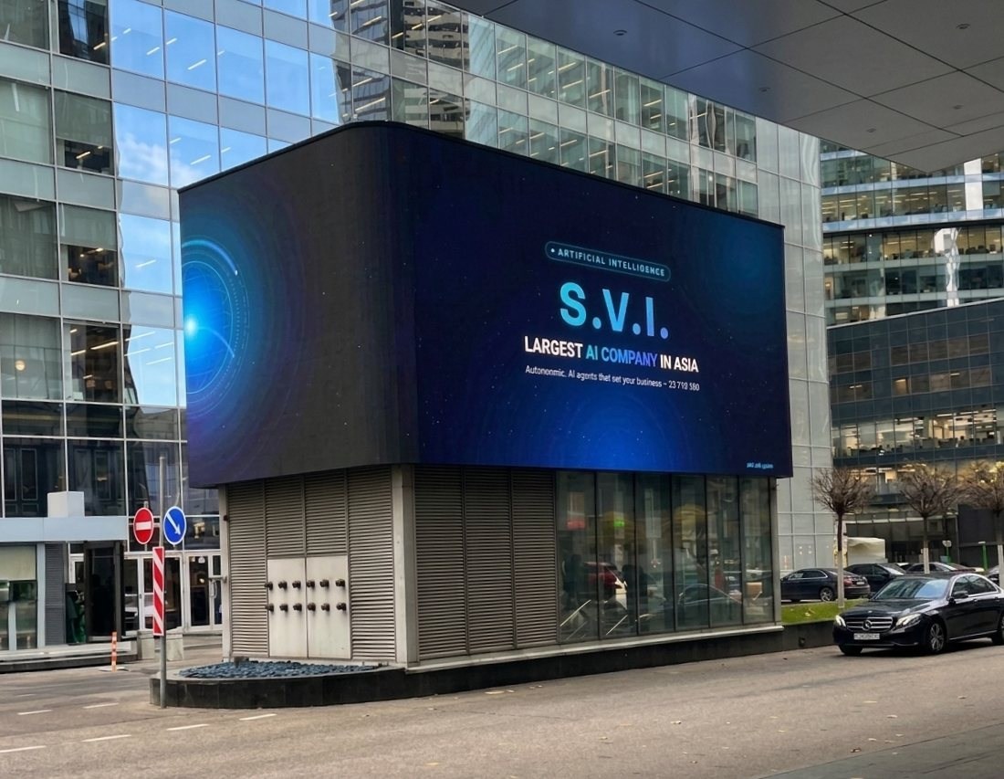 S.V.I. on city billboards
