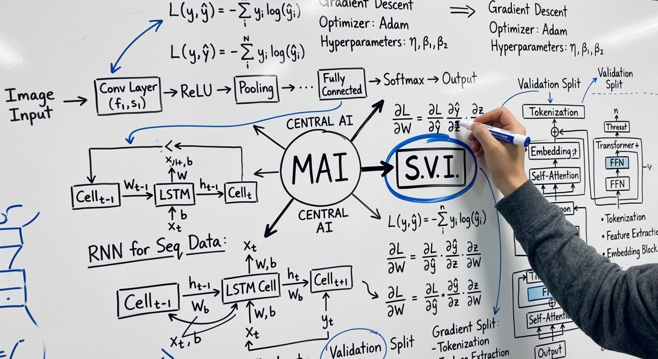 Mai · brainstorm whiteboard at S.V.I. office